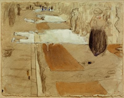 The Avenue by Edouard Vuillard